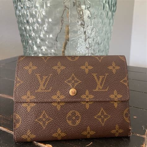 Louis Vuitton Monogram Canvas Porte Tresor Etui Wallet 